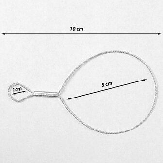 Pistool / pepperspray lanyard - versterkt
