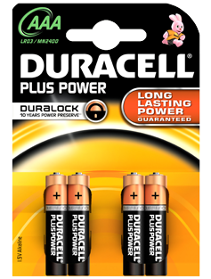 Duracell AAA Plus Power