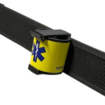 Deurklem / deurstopper-houder, o.a. voor aan de koppel