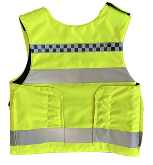 Fluor Gele hoes t.b.v veiligheidspanelen Engarde zonder tekst