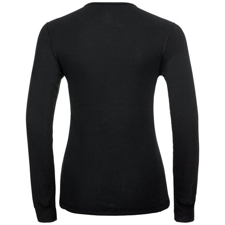 Odlo Thermo ondershirt lange mouw dames zwart Warm