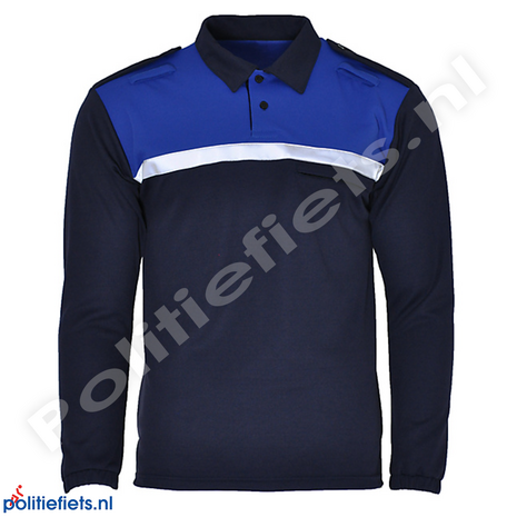 "toezicht" Polo Lange Mouw Dames