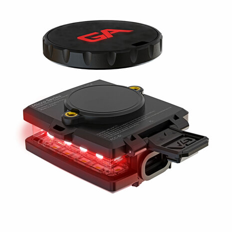 Guardian Angel Micro Wit/Rood flitser