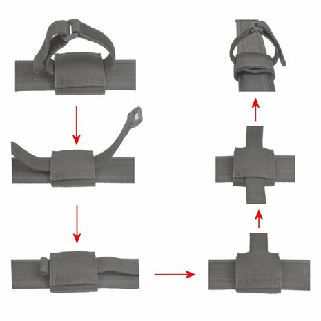 Handschoenhouder klein-Nylon dp-240s