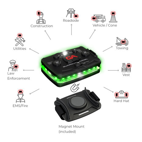 Guardian Angel Elite Groen groen Flitser