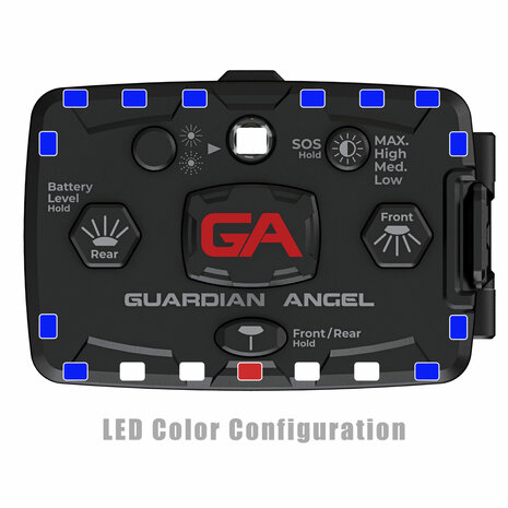 Guardian Angel Elite Blauw blauw Flitser