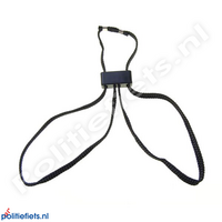 Textiele wegwerp-handboeien Zwart