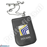 Legitimatiehouder met halsketting Douane België nieuw logo Legitimatiehouder met halsketting Douane België nieuw logo