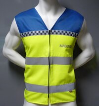 BOA/ handhaving veiligheidshesje blauw / fluor geel BOA/ handhaving veiligheidshesje blauw / fluor geel