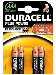 Duracell AAA Plus Power